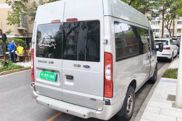 Used Ford Transit Custom 2015 2.4T Short-Wheelbase 6-Seater Mid-Roof Multi-Purpose Vehicle Rear Right 45 Deg