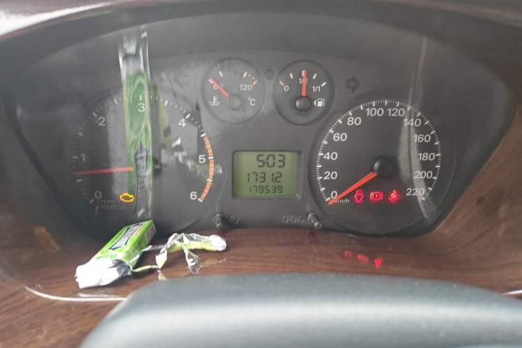 Used Ford Transit Custom  Odometer Close Up