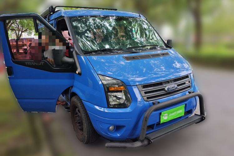 Used Ford Transit Custom 2016 2.2T Short Wheelbase 6-Seater Mid-Height Multi-Purpose Vehicle Front Right 45 Deg