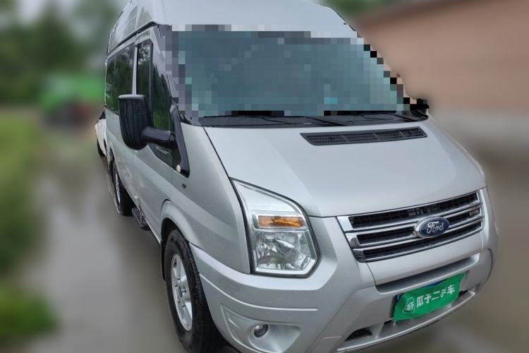 Used Ford Transit Custom 2016 2.4T Short Wheelbase 7-Seater Mid-Height Passenger Van Front Right 45 Deg