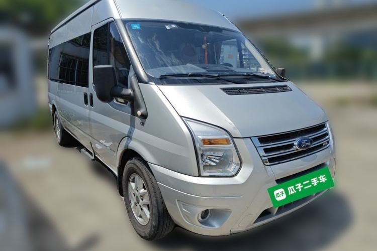 Used Ford Transit Custom 2016 2.2T Long-Wheelbase 9-Seater Mid-Roof Luxury Coach with 135 Horsepower Front Right 45 Deg