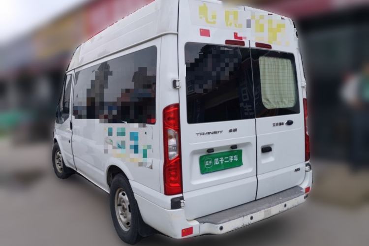 Used Ford Transit Custom 2016 2.2T Short-Wheelbase 6-Seater Mid-Roof Multi-Purpose Vehicle Rear Left 45 Deg