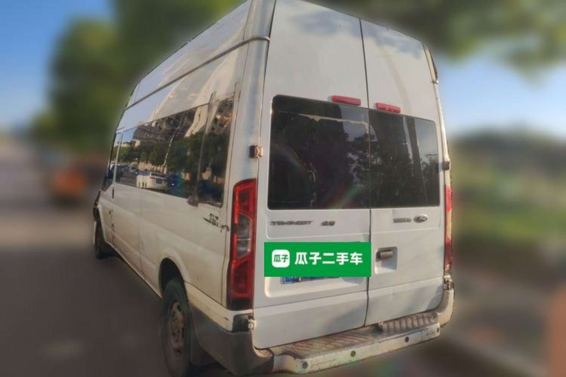 Used Ford Transit Custom 2016 2.2T Long-Wheelbase 6/7-Seater Mid-Roof Multi-Purpose Vehicle Rear Left 45 Deg