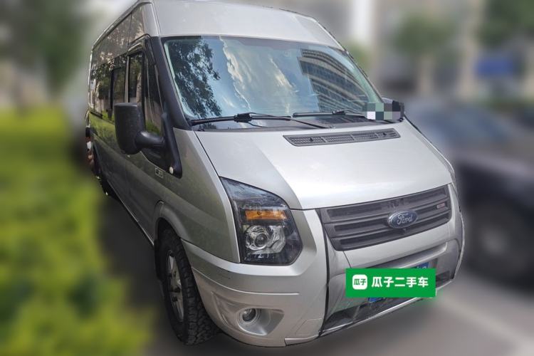 Used Ford Transit Custom 2019 2.2T Mid-Size Long Wheelbase Mid-Roof 6-Seater China VI Front Right 45 Deg