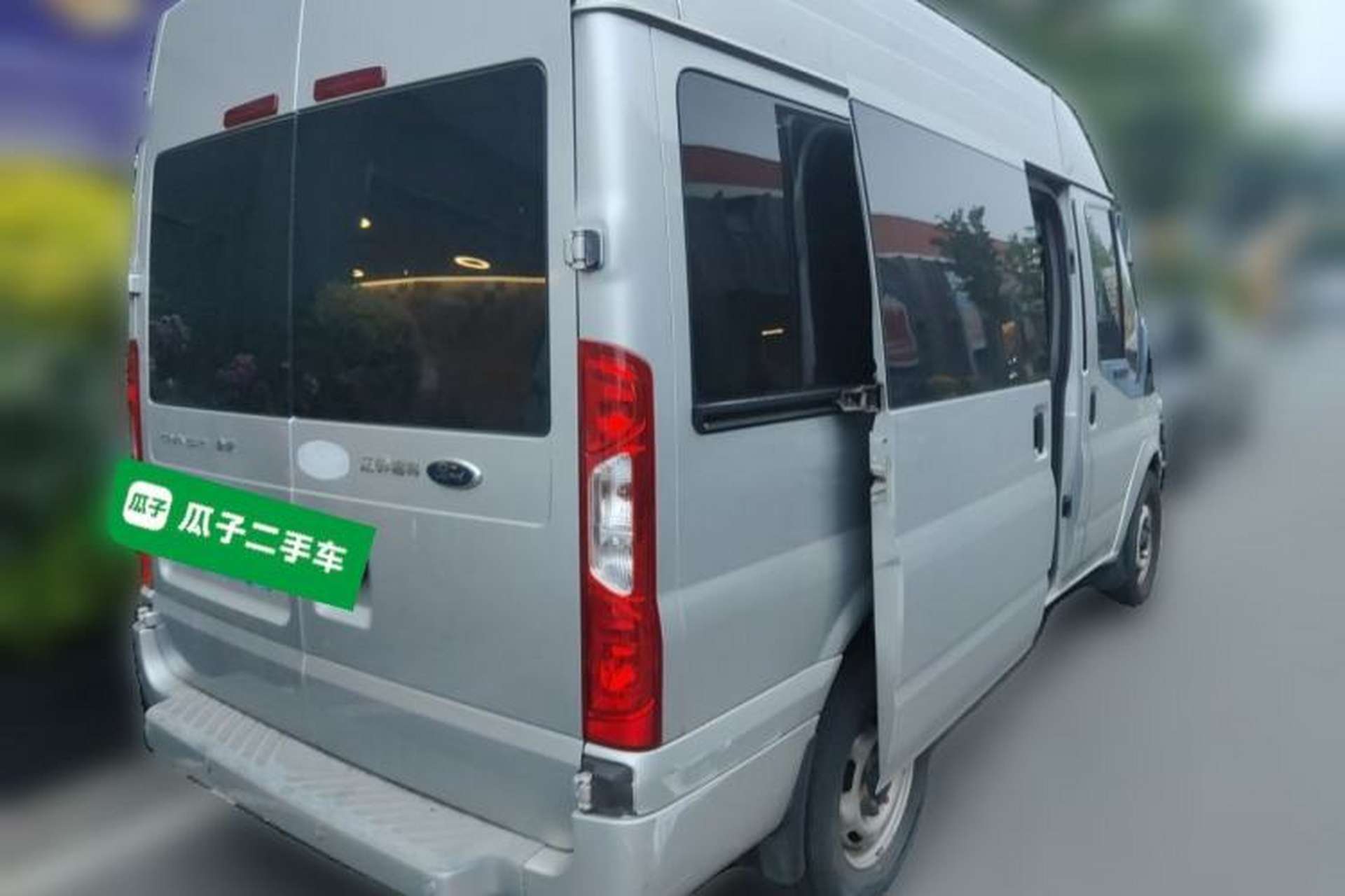 Used Ford Transit Custom 2019 2.2T Multi-Function Short Wheelbase Mid-Height 6-Seater China VI Rear Right 45 Deg