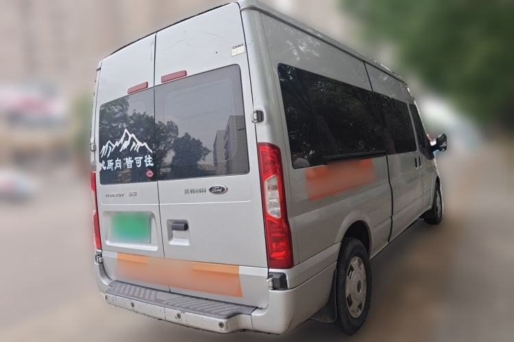 Used Ford Transit Custom 2019 2.2T Multi-Function Long-Wheelbase Mid-Height 7-Seater China VI Rear Right 45 Deg
