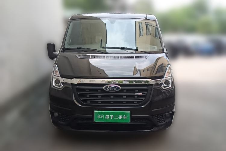 Used Ford Transit Custom 2021 2.2T Automatic Logistics Vehicle Pro Short Wheelbase 6-Seater Low Roof China VI Standard Front