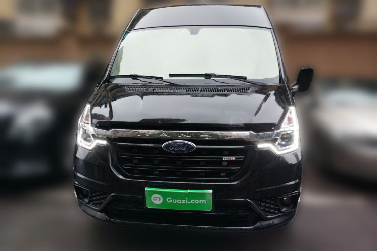 Used Ford Transit Custom 2021 2.2T Automatic Logistics Vehicle Pro Short Wheelbase 6-Seater Mid-Roof China VI Standard Front