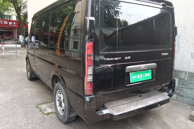Used Ford Transit Custom 2021 2.2T Automatic Logistics Vehicle Pro Short Wheelbase 6-Seater Low Roof China VI Standard Rear Left 45 Deg