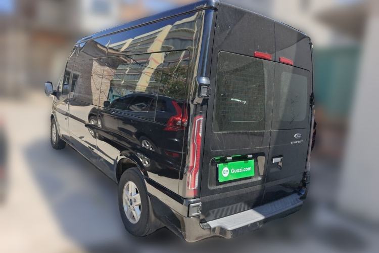 Used Ford Transit Custom 2021 2.2T (Package) Automatic Luxury Coach Pro Long Wheelbase with Mechanical Steps 9-Seater Mid-Roof China VI Standard Rear Left 45 Deg