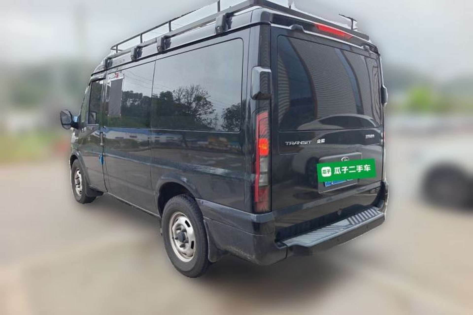 Used Ford Transit Custom 2021 2.2T Manual Logistics Vehicle Pro Short Wheelbase 6-Seater Low Roof China VI Standard Rear Left 45 Deg