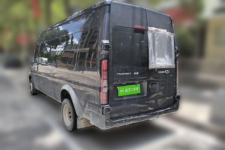 Used Ford Transit Custom 2021 2.2T Automatic Logistics Vehicle Pro 5.9-meter Long Wheelbase Rear Dual Tires 7-Seater Mid-Roof China VI Standard Exterior 3