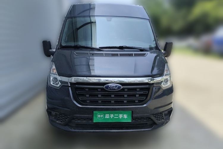 Used Ford Transit Custom 2021 2.2T Automatic Logistics Vehicle Pro Short Wheelbase 6-Seater Mid-Roof China VI Standard Front