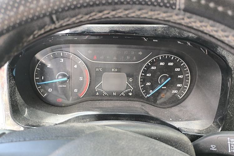 Used Ford Transit Custom 2021 2.2T Automatic Logistics Vehicle Pro 5.9-meter Long Wheelbase Rear Dual Tires 7-Seater Mid-Roof China VI Standard Instrument Cluster