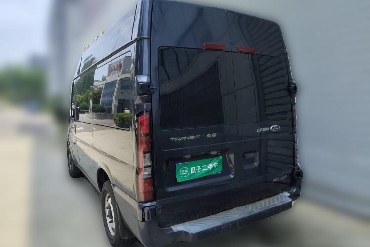 Used Ford Transit Custom 2021 2.2T Automatic Logistics Vehicle Pro Short Wheelbase 6-Seater Mid-Roof China VI Standard Rear Left 45 Deg