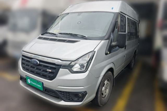 Used Ford Transit Custom 2021 2.2T Manual Logistics Vehicle Pro Short Wheelbase 6-Seater Mid-Roof China VI Standard