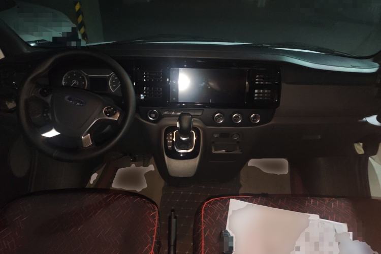 Used Ford Transit Custom 2021 2.2T Automatic Van Pro 5.9-meter Long Wheelbase Rear Dual Tires 3-Seater Mid-Roof China VI Standard Center Console