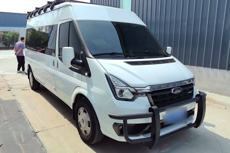 Used Ford Transit Custom 2021 2.2T Manual Standard Passenger Van Pro Long Wheelbase with Mechanical Pedals 9-Seater Mid-Roof Euro VI compliant Exterior 2