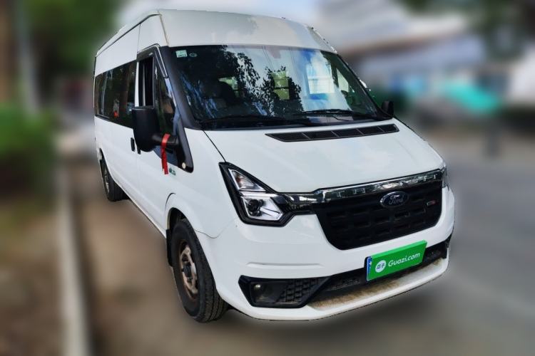 Used Ford Transit Custom 2021 2.2T Manual Logistics Vehicle Pro Long Wheelbase 7-Seater Mid-Roof China VI Standard Exterior 2
