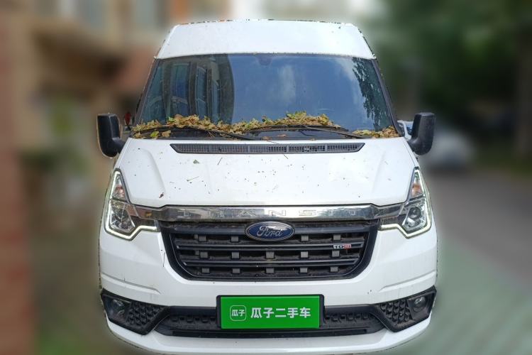 Used Ford Transit Custom 2021 2.2T Manual Logistics Vehicle Pro Short Wheelbase 6-Seater Mid-Roof China VI Standard Front