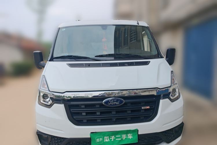 Used Ford Transit Custom 2021 2.2T Automatic Logistics Vehicle Pro Short Wheelbase 6-Seater Low Roof China VI Standard Front