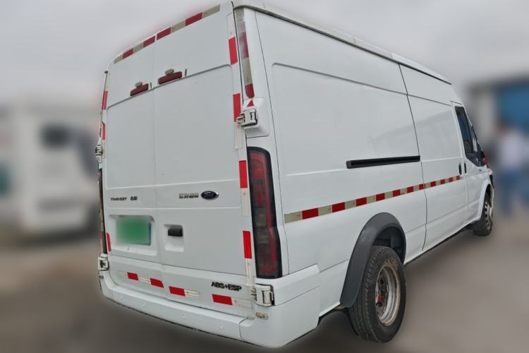 Used Ford Transit Custom 2021 2.2T Manual Van Pro 5.9-meter Long Wheelbase Rear Dual Tires 3-Seater Mid-Roof China VI Standard Rear Right 45 Deg