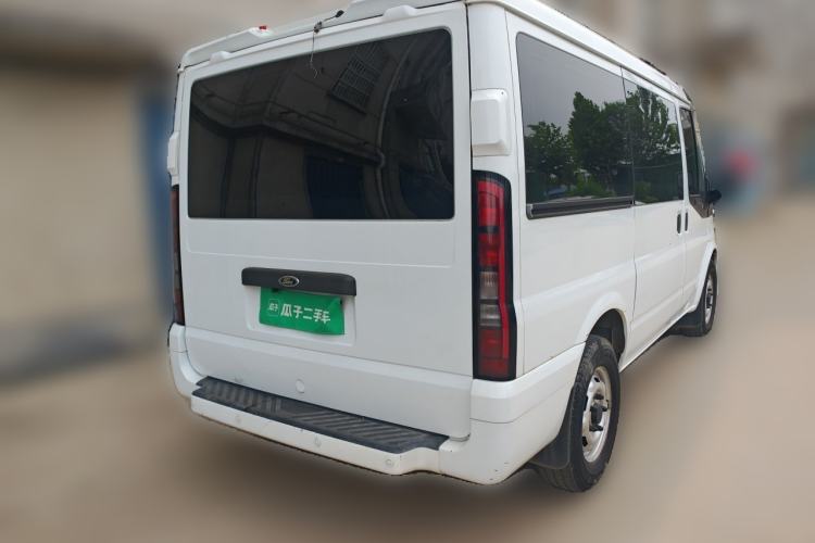 Used Ford Transit Custom 2021 2.2T Automatic Logistics Vehicle Pro Short Wheelbase 6-Seater Low Roof China VI Standard Rear Right 45 Deg