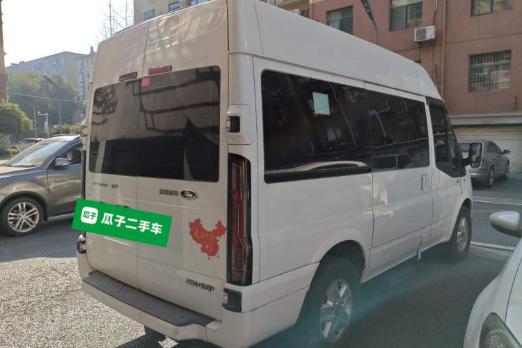 Used Ford Transit Custom 2021 2.2T Automatic Luxury Coach Pro Short Wheelbase 7-Seater Mid-Roof China VI Standard Rear Right 45 Deg