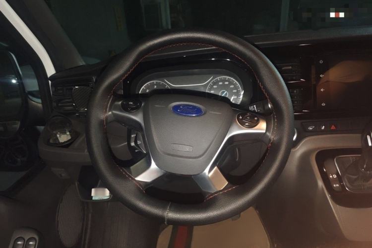 Used Ford Transit Custom 2021 2.2T Automatic Van Pro 5.9-meter Long Wheelbase Rear Dual Tires 3-Seater Mid-Roof China VI Standard Steering Wheel