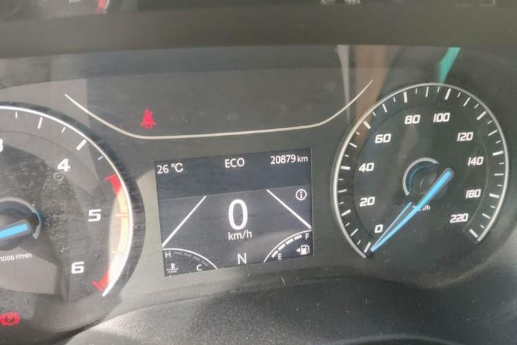 Used Ford Transit Custom  Odometer Close Up
