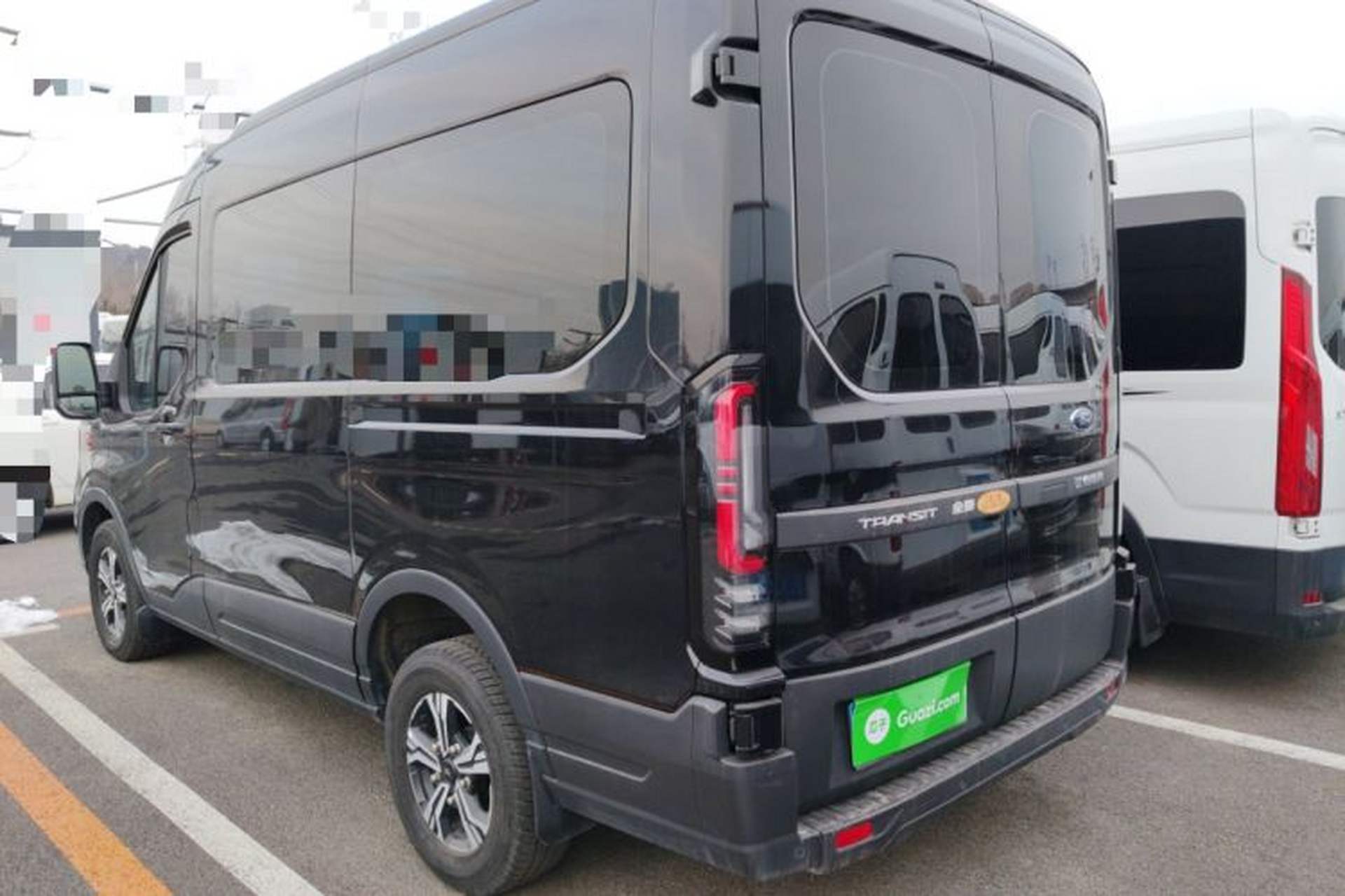 Used Ford Transit T8 2024 T8 2.3T Diesel Automatic Short Wheelbase Mid-Height 6-Seater Fully Equipped Model 3/3 Rear Left 45 Deg