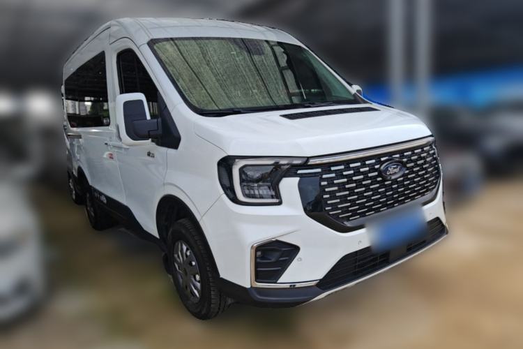 Used Ford Transit T8 2024 T8 2.3T Diesel Manual Mid-axle Mid-roof 9-seater Business & Travel Version 2/2/2/3 Front Right 45 Deg