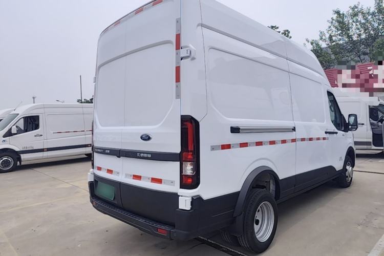 Used Ford Transit T8 2024 T8 2.0T Diesel Manual Long Wheelbase High-Roof 3-Seat Cargo Version with Rear Dual Tires Rear Right 45 Deg