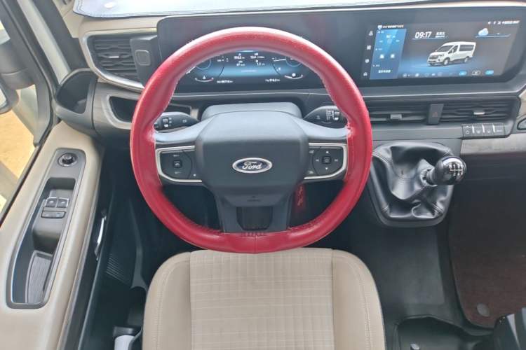 Used Ford Transit T8 2024 T8 2.3T Diesel Manual Mid-axle Mid-roof 9-seater Business & Travel Version 2/2/2/3 Steering Wheel