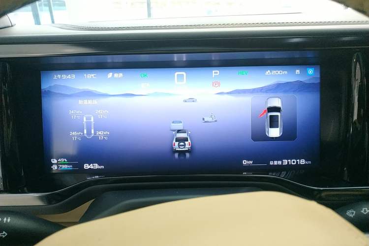 Used Formula Leopard 5 2023 Navigator Edition Instrument Cluster