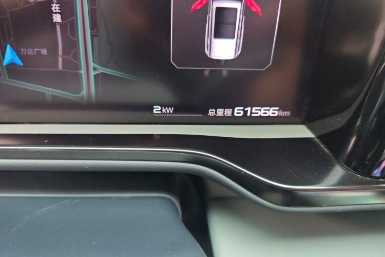 Used Formula Leopard 5 2023 Navigator Edition Odometer Close Up