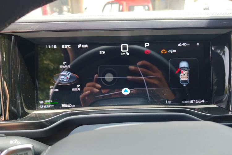 Used Formula Leopard 5 2025 Cloud Ride Laser-based Kunpeng Intelligent Driving Edition Instrument Cluster