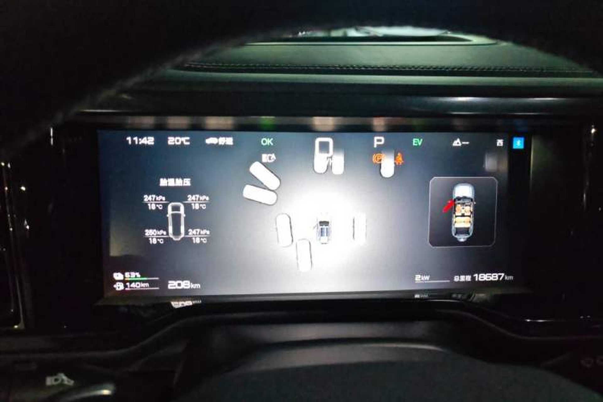 Used Formula Leopard 5 2025 TianShen Intelligent Driving Ultra Edition Instrument Cluster