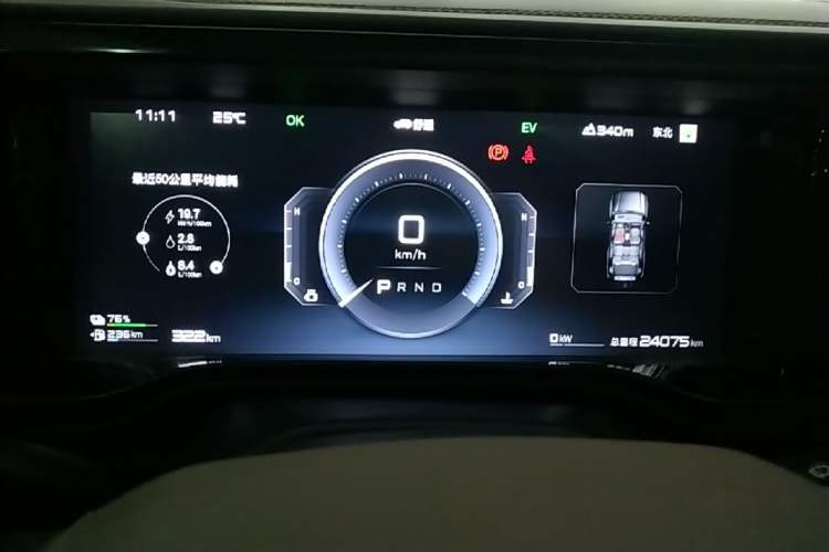 Used Formula Leopard 5 2025 TianShen Intelligent Driving Max Edition Instrument Cluster