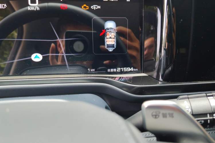 Used Formula Leopard 5 2025 Cloud Ride Laser-based Kunpeng Intelligent Driving Edition Odometer Close Up