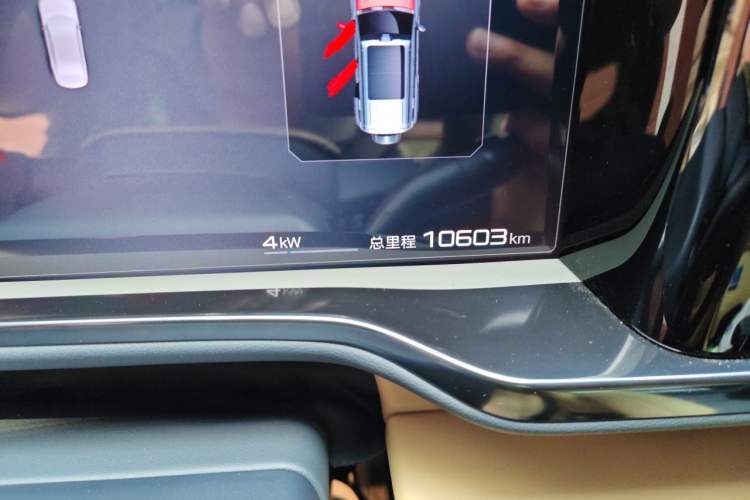 Used Formula Leopard 5 2025 TianShen Intelligent Driving Ultra Edition Odometer Close Up