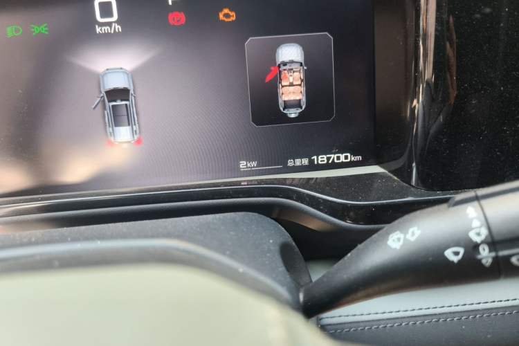 Used Formula Leopard 5 2025 TianShen Intelligent Driving Ultra Edition Odometer Close Up