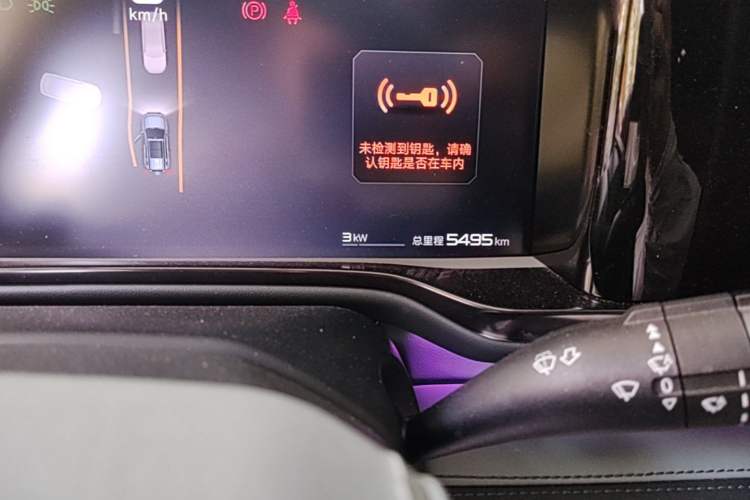 Used Formula Leopard 5 2025 TianShen Intelligent Driving Ultra Edition Odometer Close Up