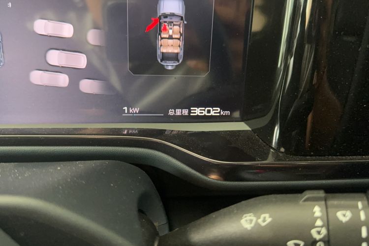 Used Formula Leopard 5 2025 TianShen Intelligent Driving Ultra Edition Odometer Close Up
