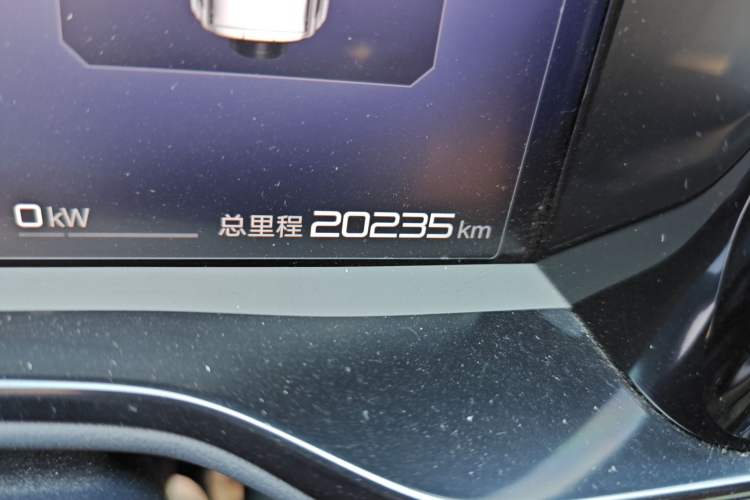 Used Formula Leopard 5 2025 TianShen Intelligent Driving Ultra Edition Odometer Close Up