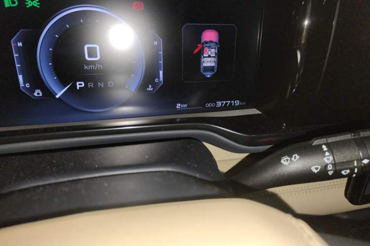 Used Formula Leopard 5 2025 TianShen Intelligent Driving Ultra Edition Odometer Close Up