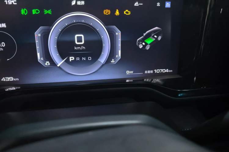 Used Formula Leopard 5 2025 TianShen Intelligent Driving Ultra Edition Odometer Close Up