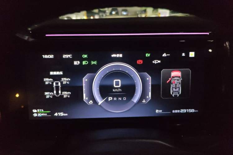 Used Formula Leopard 8 2025 Smart & Brave Flagship Edition 6 Seats Instrument Cluster