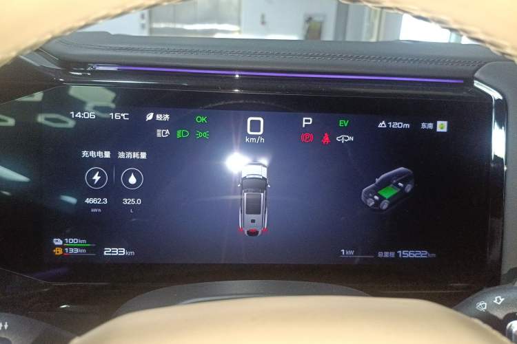 Used Formula Leopard 8 2025 Smart & Brave Flagship Edition 7 Seats Instrument Cluster