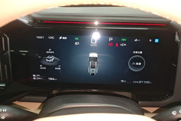 Used Formula Leopard 8 2025 Smart & Brave Flagship Edition 7 Seats Instrument Cluster